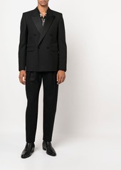 Yves Saint Laurent pinstripe high-waisted trousers