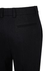 Yves Saint Laurent Pleated Wool Blend Pants