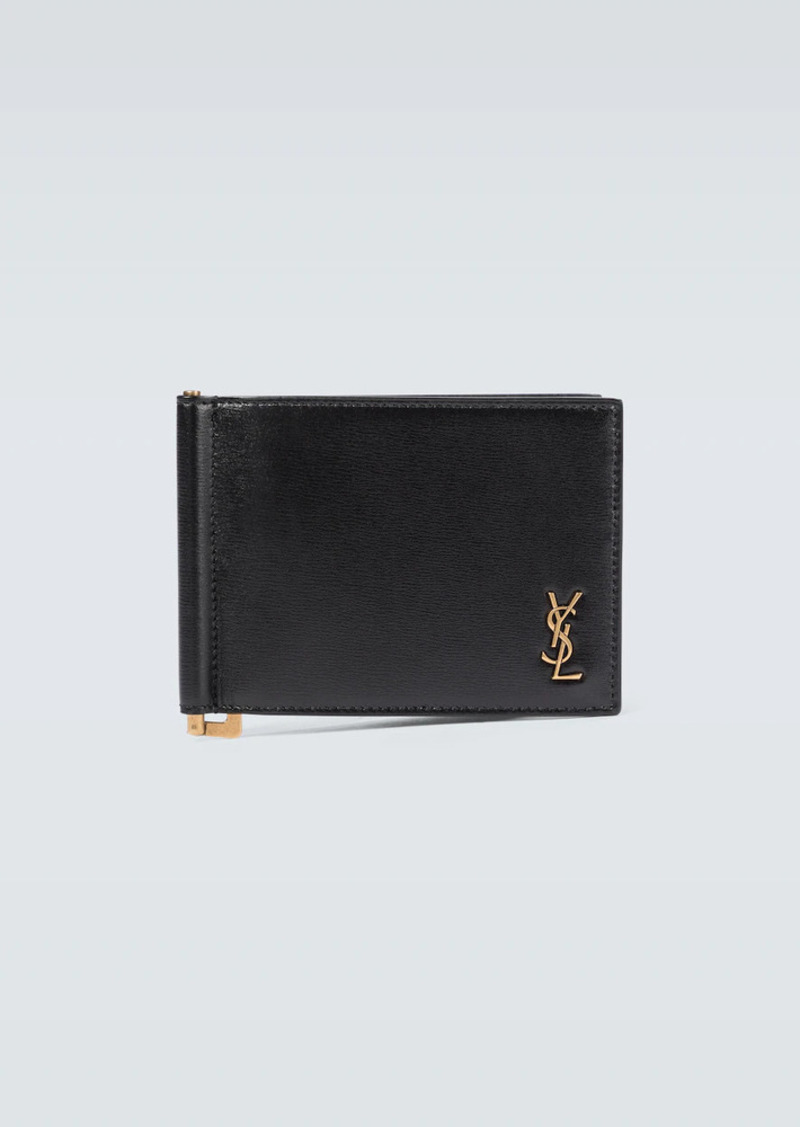 Yves Saint Laurent Saint Laurent Tiny Cassandre leather wallet