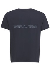 Yves Saint Laurent Printed Cotton T-shirt