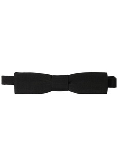 Yves Saint Laurent Rectangle Wool Blend Bow Tie