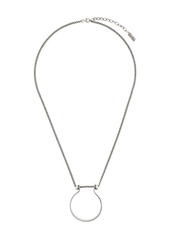 Yves Saint Laurent ring pendant necklace
