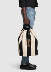 Yves Saint Laurent Rive Gauche Cotton & Linen Body Bag