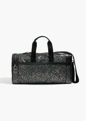 Yves Saint Laurent Saint Laurent - City Gym glittered leather weekend bag - Black - OneSize