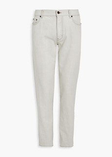 Yves Saint Laurent Saint Laurent - Tapered denim jeans - White - 28