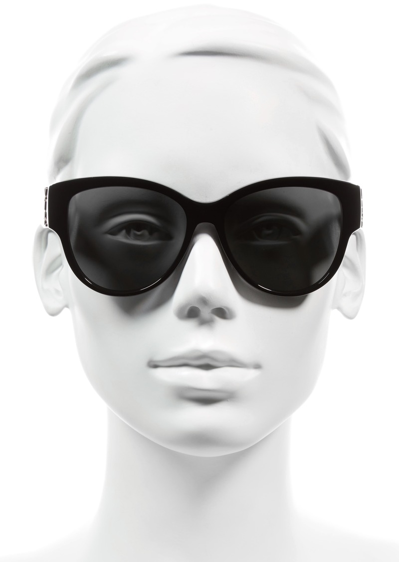 saint laurent round cat eye sunglasses