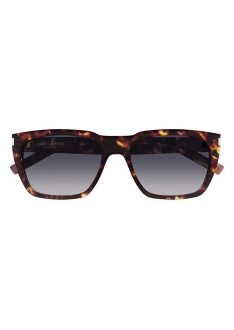Yves Saint Laurent Saint Laurent 56mm Rectangular Sunglasses