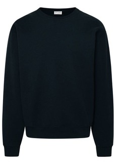 Yves Saint Laurent SAINT LAURENT Blue cotton sweatshirt