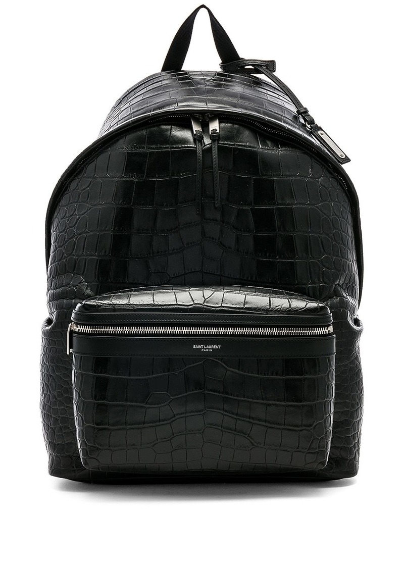 Yves Saint Laurent Saint Laurent City Backpack