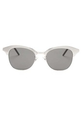 Yves Saint Laurent Saint Laurent D-frame metal and acetate sunglasses