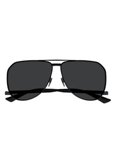 Yves Saint Laurent Saint Laurent Dust 61mm Navigator Sunglasses