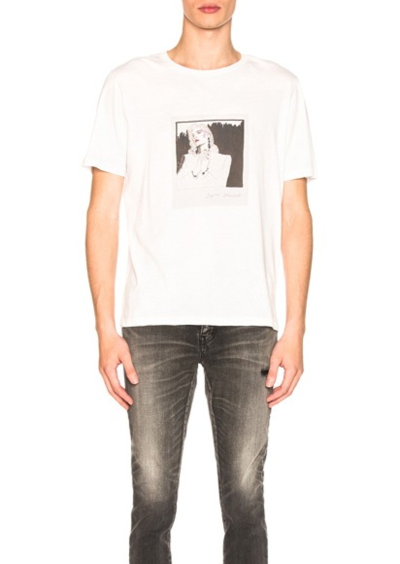 ysl graphic tee