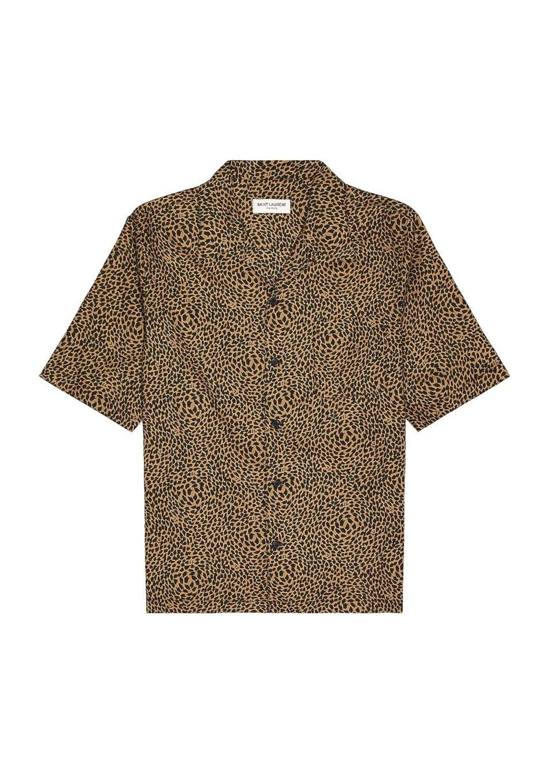 Yves Saint Laurent Saint Laurent Hawaii Short Sleeve Shirt