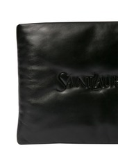Yves Saint Laurent Saint Laurent Large Leather Pouch