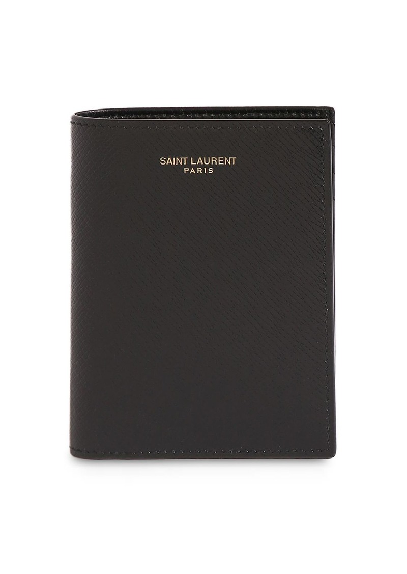 Yves Saint Laurent Saint Laurent Leather Card Wallet