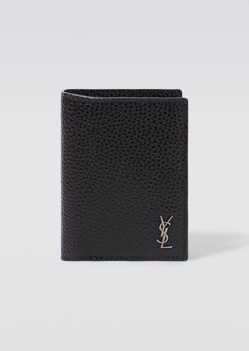 Yves Saint Laurent Saint Laurent Tiny Cassandre leather wallet