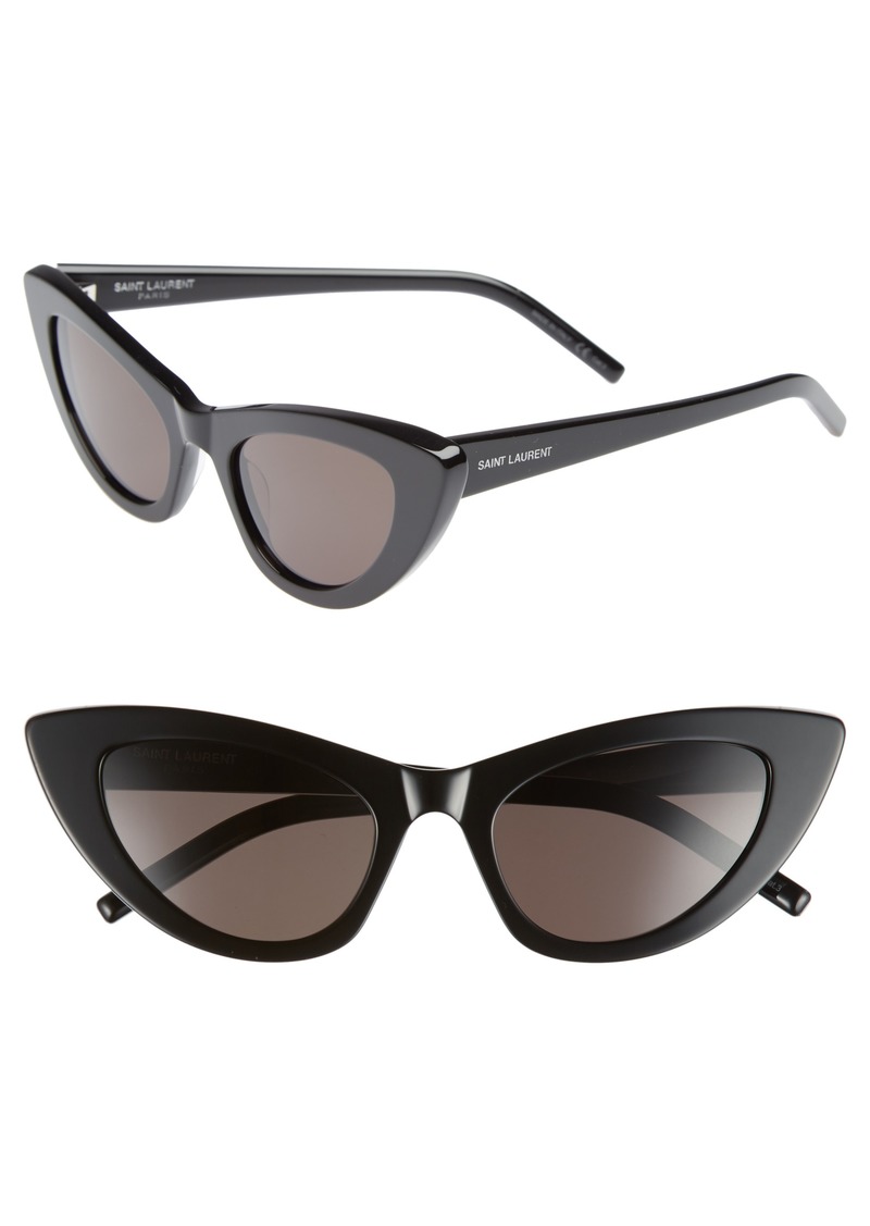 Saint Laurent Lily 52mm Cat Eye Sunglasses