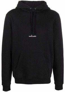 Yves Saint Laurent SAINT LAURENT Logo cotton hoodie