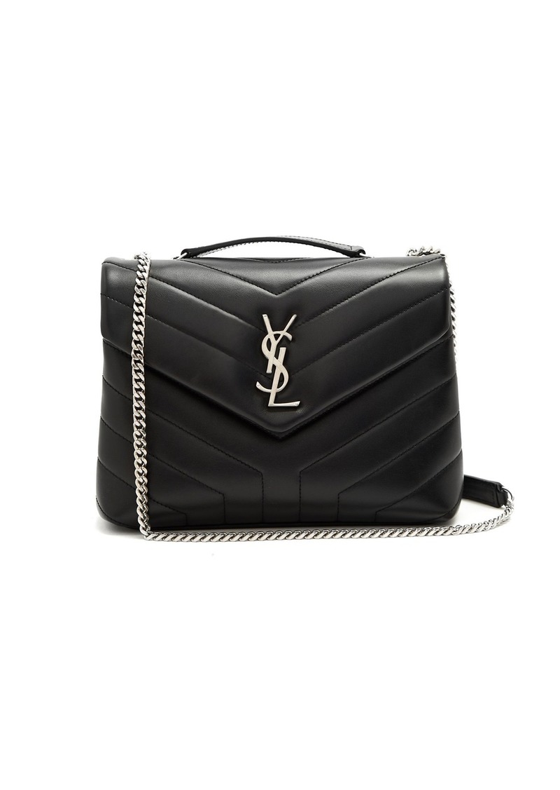 saint laurent loulou quilted leather shoulder bag