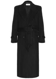 Yves Saint Laurent Saint Laurent Manteau Crante Coat