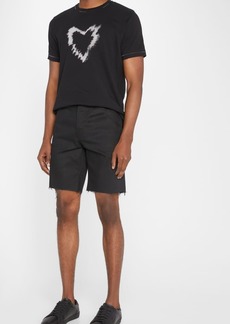 Yves Saint Laurent Saint Laurent Men's Frayed Denim Shorts
