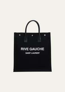Yves Saint Laurent Saint Laurent Men's North/South Rive Gauche Canvas Tote Bag