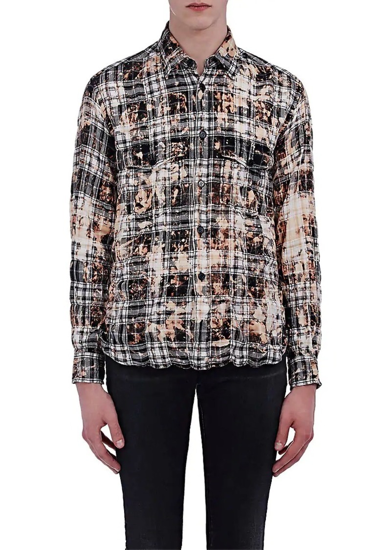 saint laurent bleached shirt