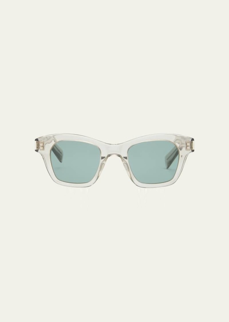 Yves Saint Laurent Saint Laurent Men's SL 592 Acetate Square Sunglasses