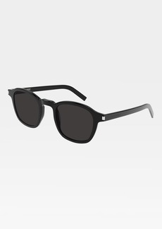 Yves Saint Laurent Saint Laurent Men's Slim Acetate Round Sunglasses
