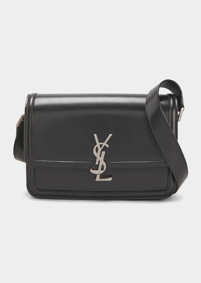 Yves Saint Laurent Saint Laurent Men's Solferino Leather Monogram Crossbody Bag  M