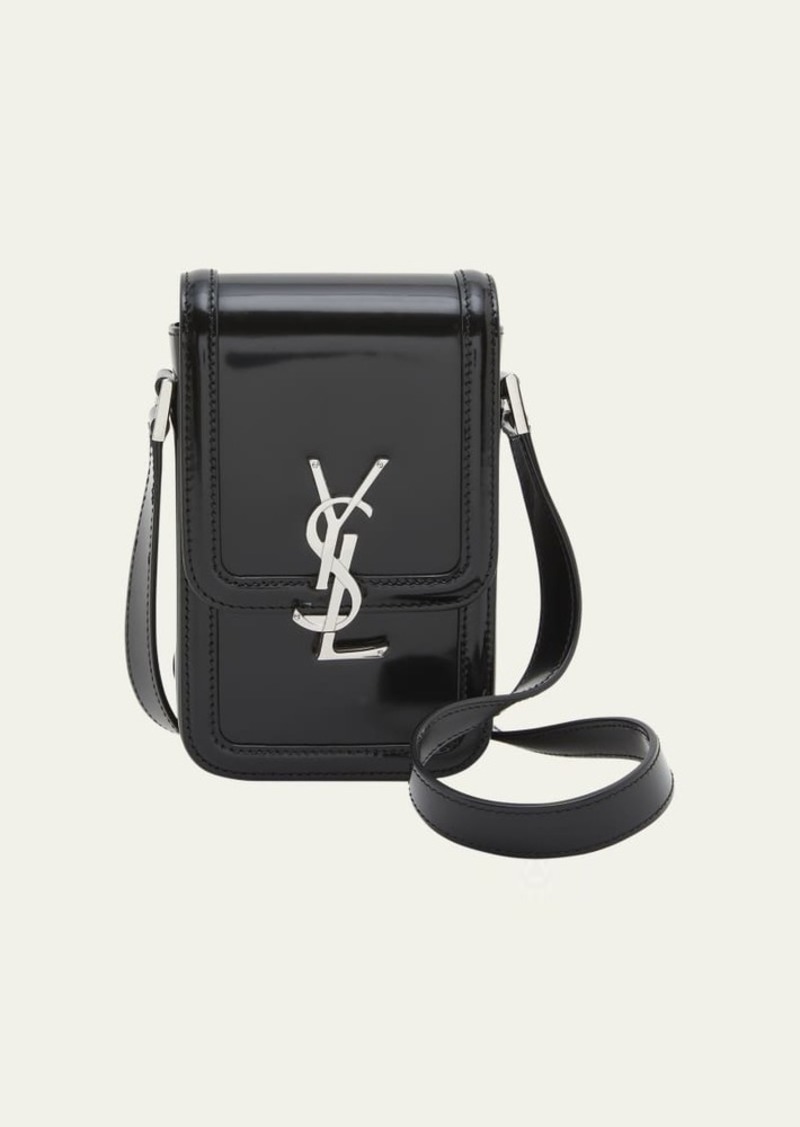 Yves Saint Laurent Saint Laurent Men's Solferino Mini Leather Crossbody Bag