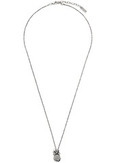 Yves Saint Laurent Saint Laurent Silver Pineapple Pendant Necklace