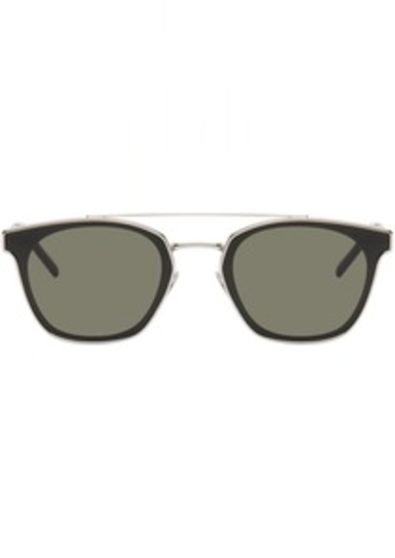 Yves Saint Laurent Saint Laurent Silver SL 28 Metal Sunglasses