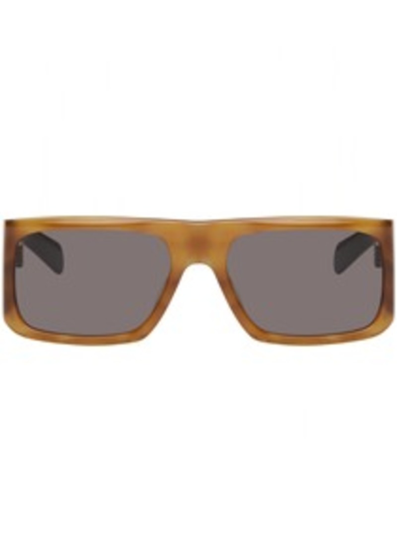 Yves Saint Laurent Saint Laurent Tan & Black SL 635 Sunglasses