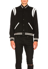 Yves Saint Laurent Saint Laurent Teddy Bomber Jacket