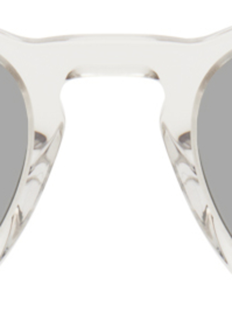 Yves Saint Laurent Saint Laurent Transparent Round Sunglasses