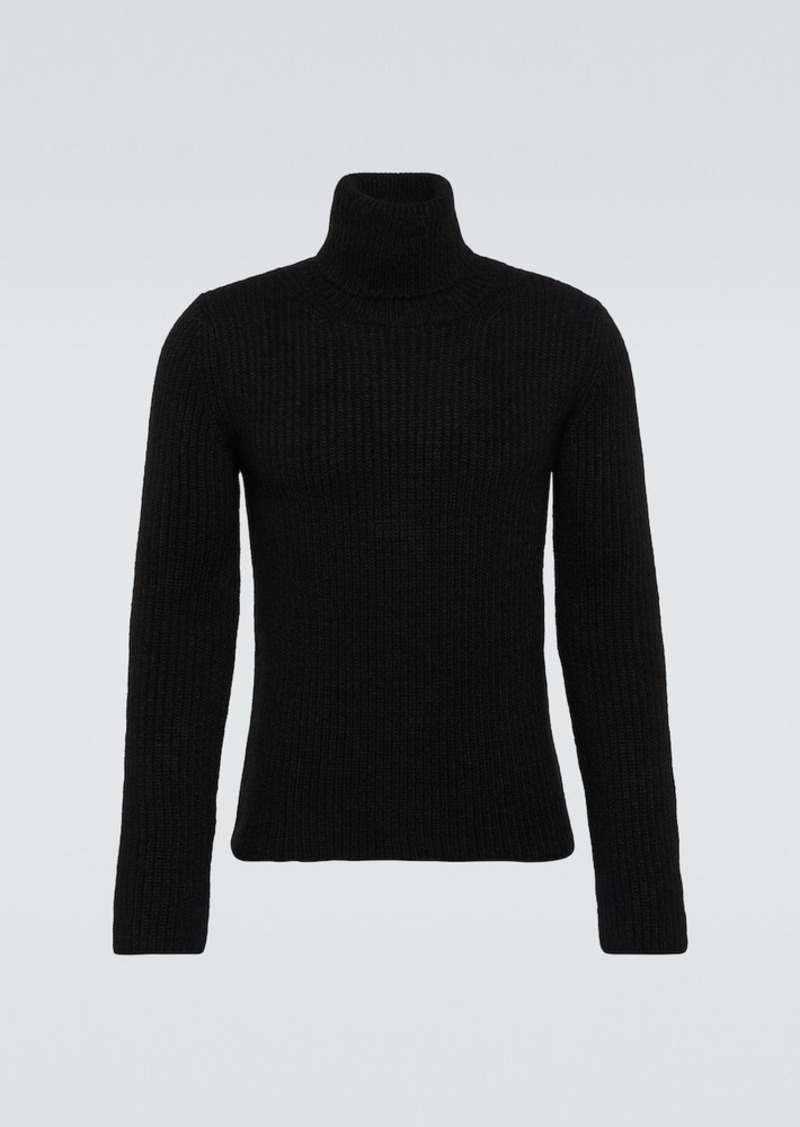 Yves Saint Laurent Saint Laurent Turtleneck alpaca wool-blend sweater