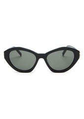 Yves Saint Laurent Saint Laurent Unisex Cat Eye Sunglasses, 54mm