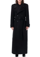 Yves Saint Laurent SAINT LAURENT Wool trench coat
