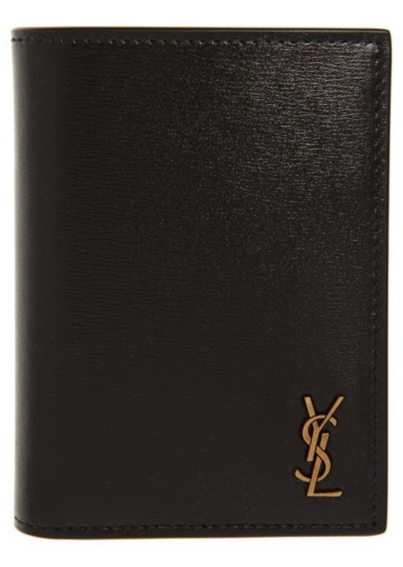 Yves Saint Laurent Saint Laurent YSL Monogram Bifold Leather Wallet