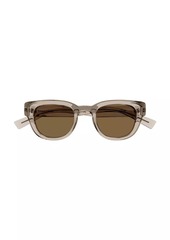 Yves Saint Laurent Script SL 675 46MM Round Sunglasses