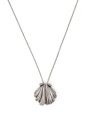 Yves Saint Laurent shell pendant necklace