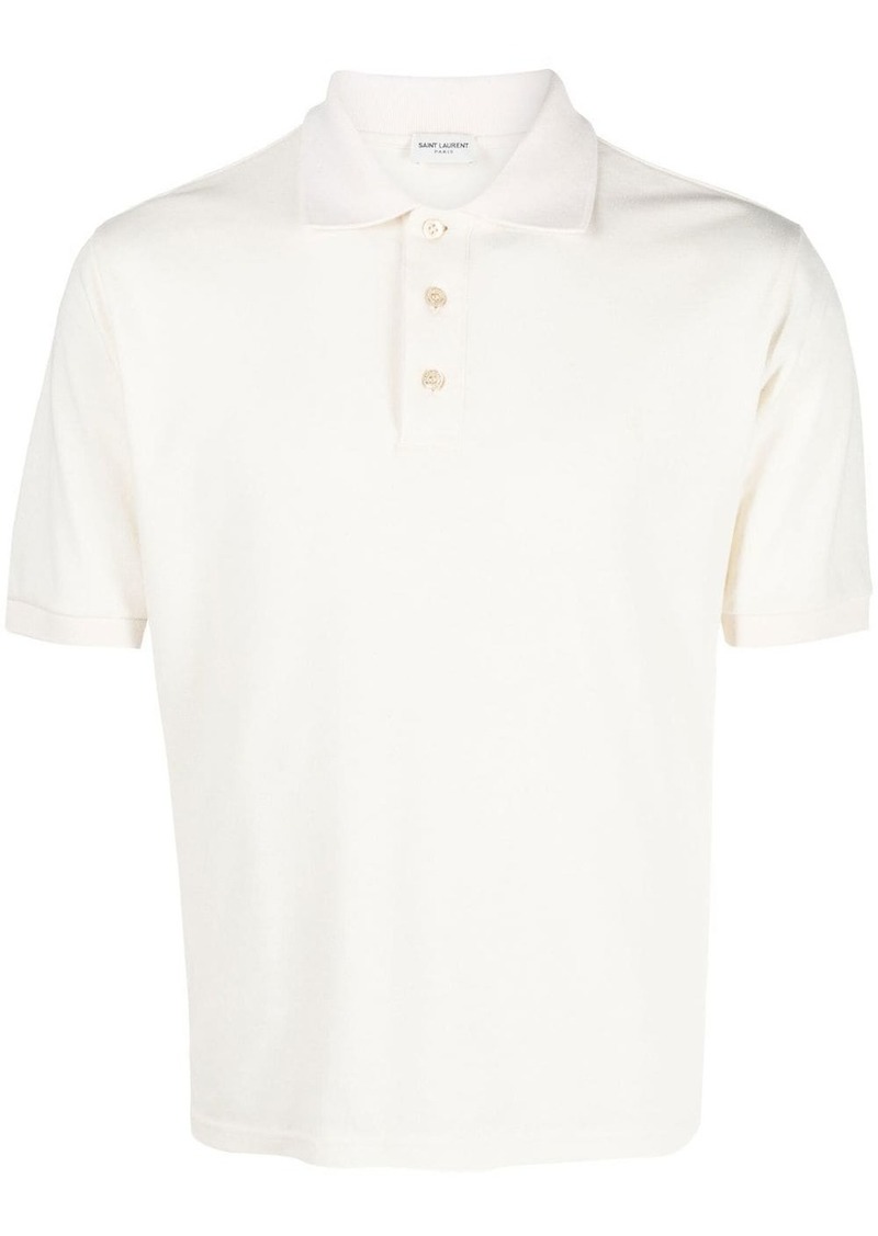 Yves Saint Laurent short-sleeve polo shirt