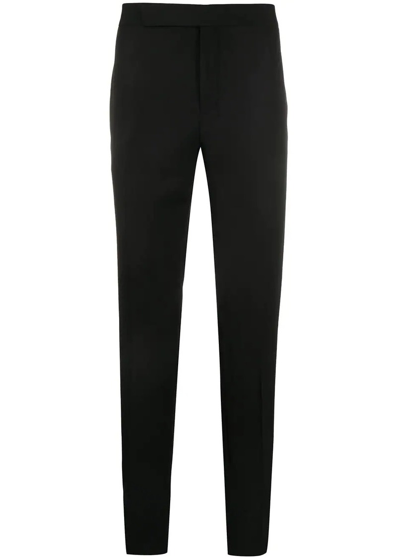 Yves Saint Laurent side-stripe tailored trousers