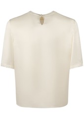 Yves Saint Laurent Silk Crepe T-shirt