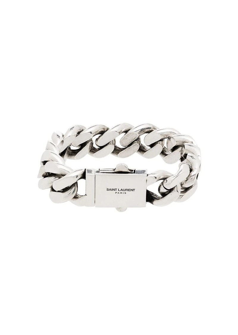 Yves Saint Laurent silver-tone bracelet