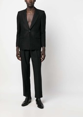 Yves Saint Laurent single-breasted pinstripe blazer