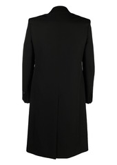 Yves Saint Laurent single-breasted wool coat