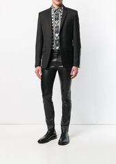 Yves Saint Laurent skinny leather trousers