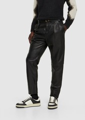 Yves Saint Laurent Sl/61 Leather Sneakers